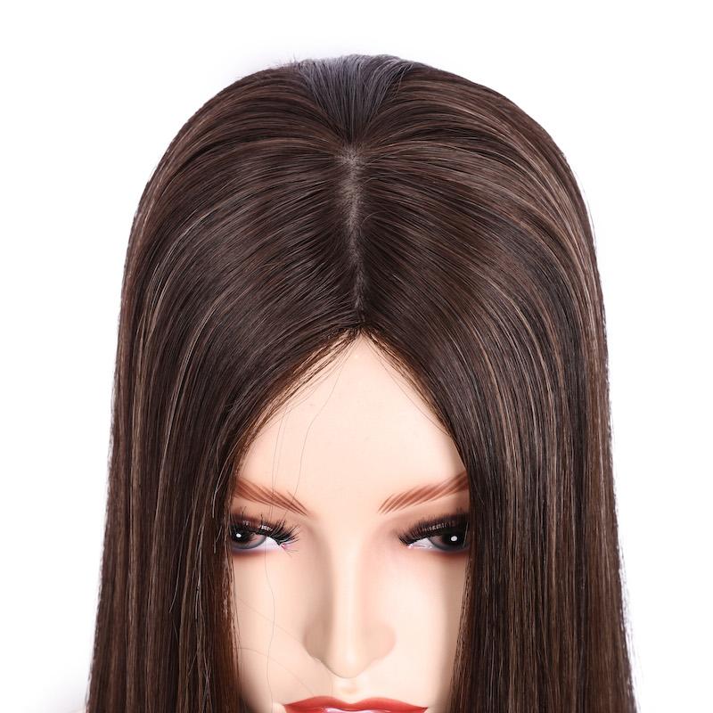 sf-233 wholesale price human hair kosher topper